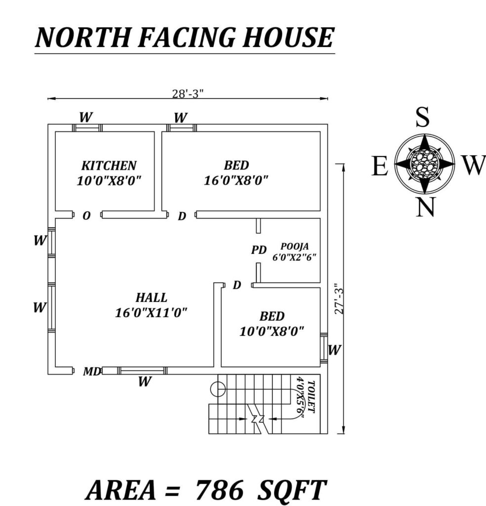 28-3X27-3 NORTH FACING