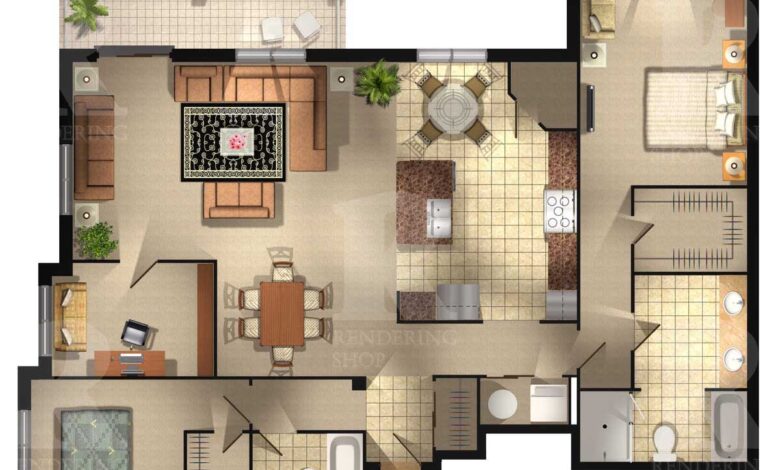 22X45 WEST FACING HOUSE PLAN