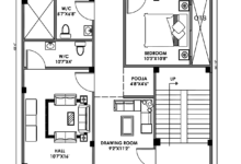 29-6X54-10 NORTH FACING HOUSE PLAN