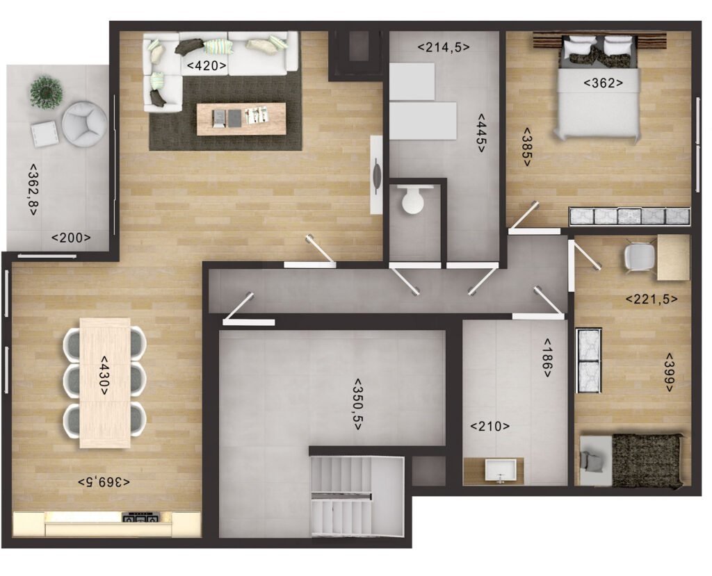 35X25 EAST FACING HOUSE PLAN