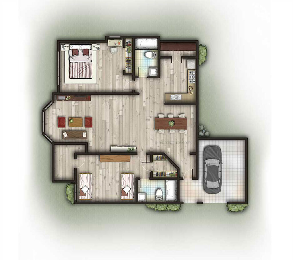 45X60 EAST FACING HOUSE PLAN