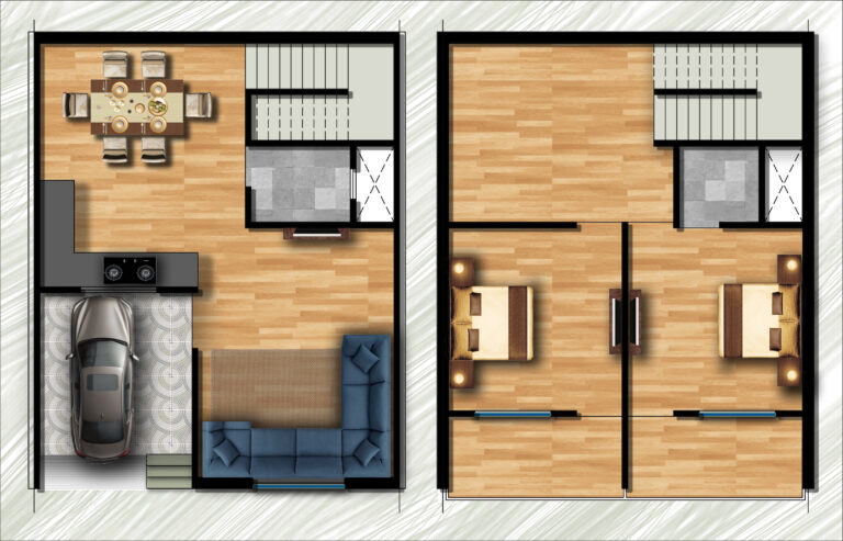 24x30 EAST FACING HOUSE PLAN