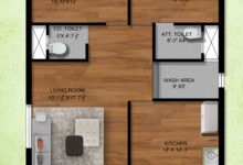 27x43-3 WEST FACING HOUSE PLAN