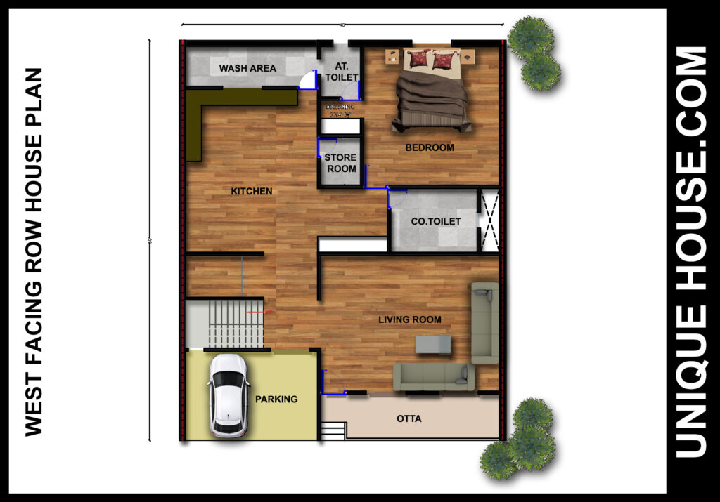 40X50-WEST-FACING-ROW-HOUSE